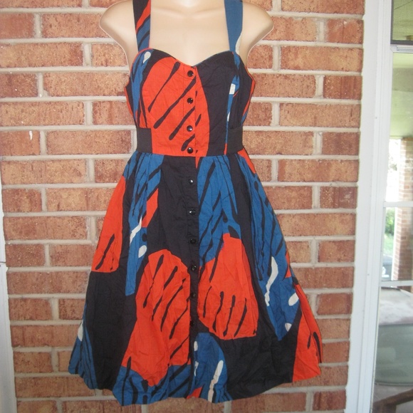 Anthropologie Maeve Fragmented Pipevine Dress - Picture 3 of 8